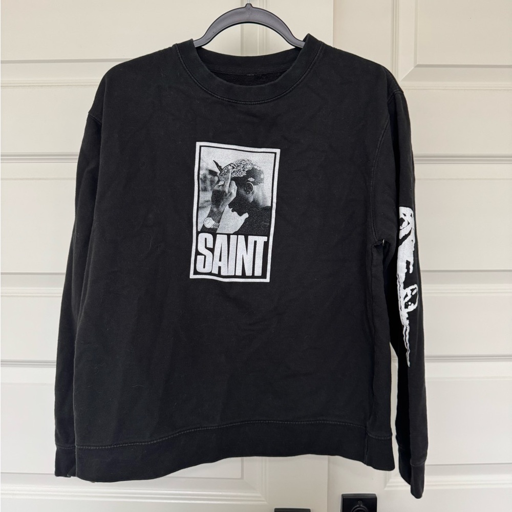 Tupac limited edition Black Graphic Sweatshirt unisex M